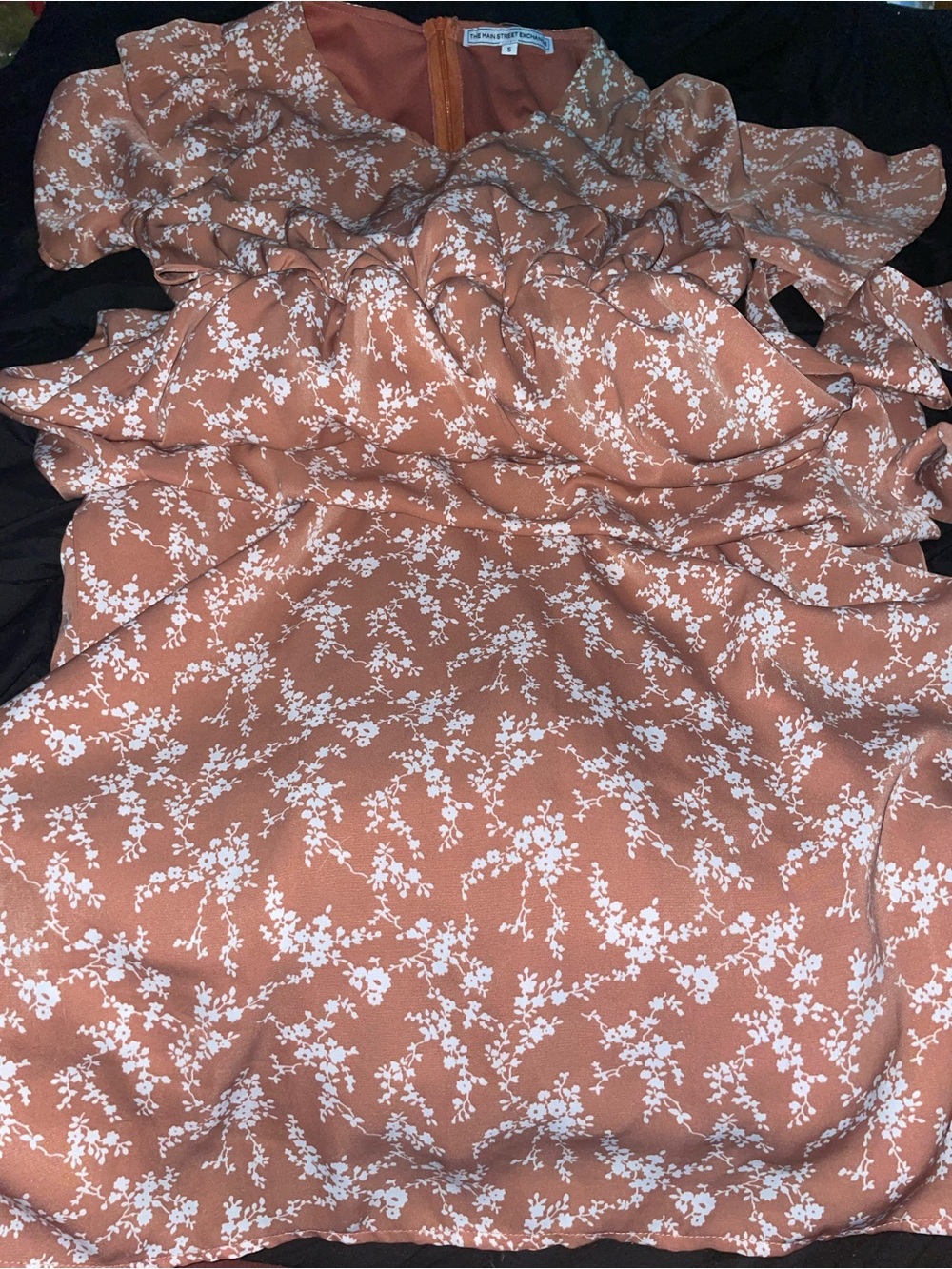 Floral rustic dress- Women